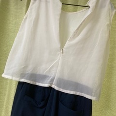 値下)オールインワン　レディース服の画像