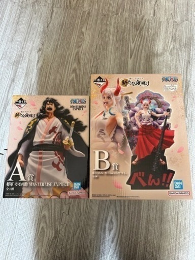 ワンピース一番くじA賞、B賞