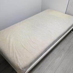 無印良品　脚付きマットレス　カバーなしの画像