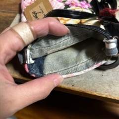 リメイク ポーチ ショルダー スマホの画像