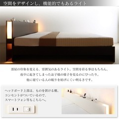 【値下げしました】セミダブルベッド(28日引取り来れる方歓迎)の画像