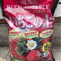 いちごの土　新品未使用