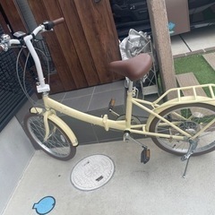 折りたたみ自転車 引き取り限定 JayBird 折りたたみ自転車 シルバー「埼玉/引き取り限定