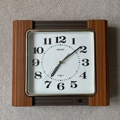 引き取り限定無料・セイコー掛け時計