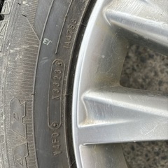 値下げしましたレクサス純正アルミスタッドレスの画像