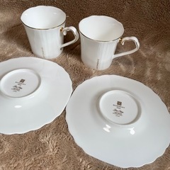GIVENCHY カップ＆ソーサー 2客セット生活雑貨 食器 コーヒー、ティーの画像