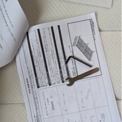 シングルベッド　マットレス、シーツ、ベッドパッド付き 無料　　の画像