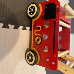 消防車　乗用玩具の画像