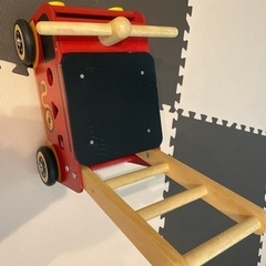消防車　乗用玩具の画像