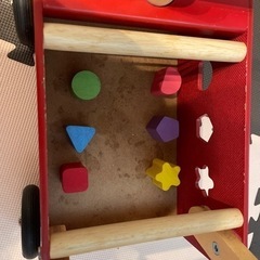 消防車　乗用玩具の画像