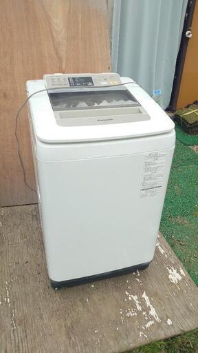 好評完売御礼『【9キロタイプ洗濯機】現状渡しだからお値打ち』自慢の『パナソニック全自動電気洗濯機』品番NA-FA90H1  ◐2015年製 動作確認済み
