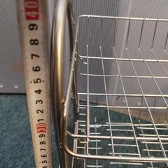 水切りカゴ　ラック　ステンレス　生活雑貨 家庭用品 キッチン雑貨の画像