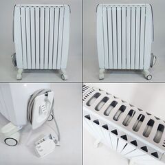 【取引成立】DeLonghi デロンギ オイルヒーターQSD915-MB【中古】の画像
