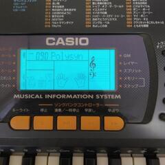 カシオ　光ナビゲーションキーボード(少々難あり)の画像