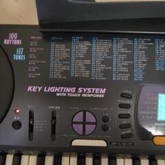 カシオ　光ナビゲーションキーボード(少々難あり)の画像