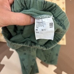 ユニクロ　レギンス　10分丈  80cm 2点セットの画像