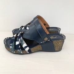 新品　サンダル　ボタニカル（navy）の画像