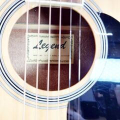 【取引成立】LEGEND アコースティックギター FG-15N ケース付き【中古】の画像