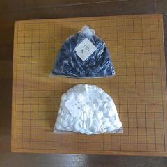 将棋碁盤と碁石の画像