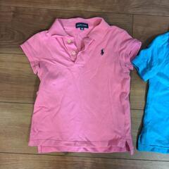 ポロラルフローレン　ポロシャツ　110cm 2着セットの画像