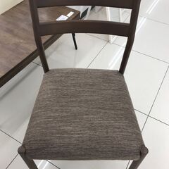 ★ジモティ割あり★  ダイニングテーブルセット ダークブラウン H71×D80×W80 クリーニング済み HJ2824