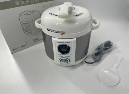 電気圧力鍋 LPC-T12  コイズミ ホワイト