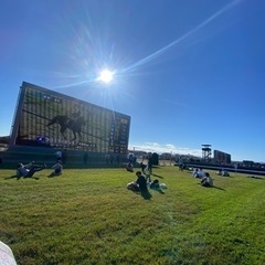 競馬場でピクニック@東京競馬場の中央芝生エリア