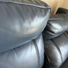 【かなり美品】本革電動ソファの画像
