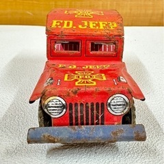 ブリキ　JEEP  おもちゃ　アンティークの画像
