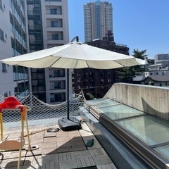 アウトドア　パラソル
