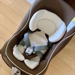 コンビ combi 西松屋 ポッソ EC チャイルドシート ブラウン 美品 Combi ポッソEC チャイルドシート ブラウン 西松屋限定