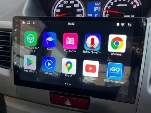 10.1インチ Androidナビ Carplay youtube