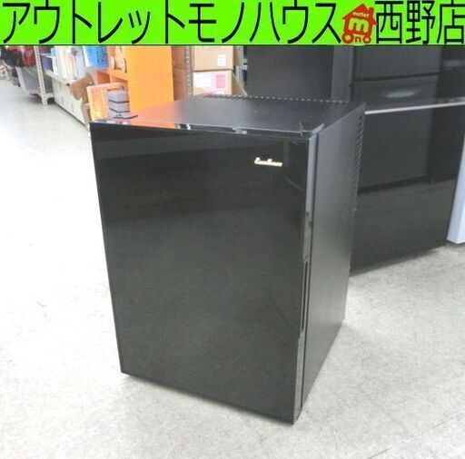 小型冷蔵庫 35L 1ドア エクセレンス 2022年製  ML40SG EXCELLENCE ブラック幅40cm 右開きタイプ ペルチェ式 静か 札幌 西野店