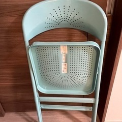 IKEA  FRODE ターコイズブルー椅子の画像