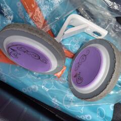 【お取引中】子供用自転車　16インチ　アイデス　プリンセス　補助輪あり　ペダル脱着可能の画像