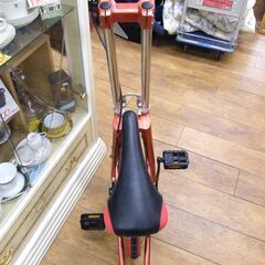 一輪車 マックスチャレンジャー ハンドル付き ブレーキ付き 20インチ オレンジ MAXチャレンジャー 札幌市 厚別区の画像