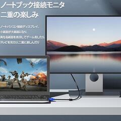 ♥️新品未使用♥️1.5M ディスプレーケーブル VGA ケーブル (オス-オス)スリムD-Sub 15ピン 延長ケーブル 金メッキコネクタ ディスプレイ、テレビ デ、プロジェクター、HDTV等に適用 (1080P 画面)Cの画像