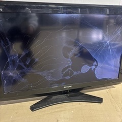 SHARP 液晶カラーテレビ　LC-32E9 2011年製　ジャンク AQUOSの画像