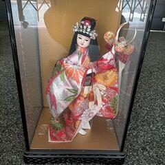 【取引中】兜を持った日本人形