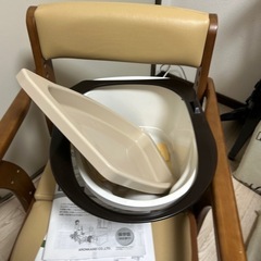 自動ラップポータブルトイレの画像