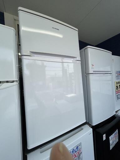 ★【アイリスオーヤマ】2ドア冷蔵庫　2019年製81L(AF81-W)【3ヶ月保証付き★送料に設置込み】自社配送時代引き可※現金、クレジット、スマホ決済対応※