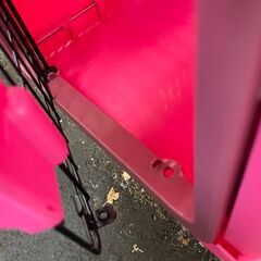 ペットキャリー　No.11428　ピンク　Richell　※ピン1つ欠品　【リサイクルショップどりーむ荒田店】の画像