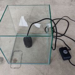 水槽　25×25×25　投げ込みフィルター