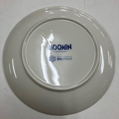 ロ2404-441 MOOMIN×雪印メグミルク プレート ムーミンパパ 非売品 中古美品の画像