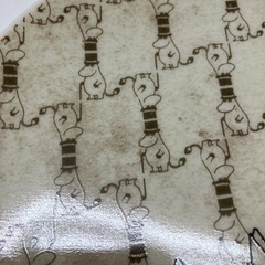 ロ2404-441 MOOMIN×雪印メグミルク プレート ムーミンパパ 非売品 中古美品の画像