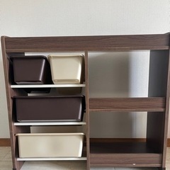 おもちゃ収納ラック【受け渡し予定者決定】の画像