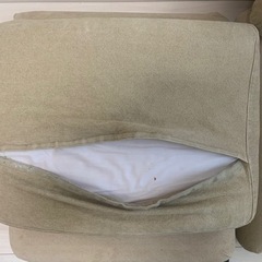 リビングでもダイニングでもつかえるソファチェア用座クッションの画像