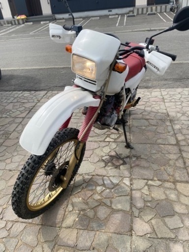 エンジン始動！　ホンダ　XLR250R MD16