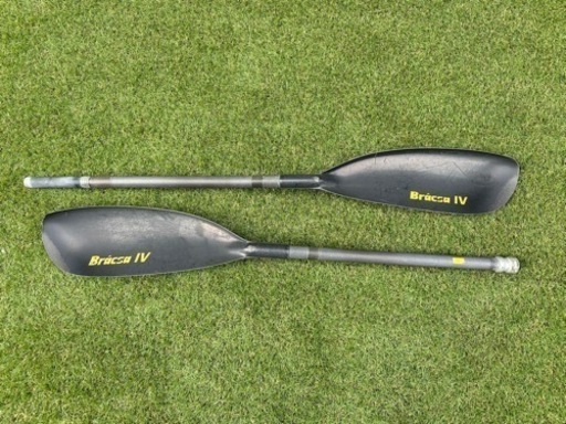 ⑩ カヤックパドル ブラーチャ Ⅳ フルカーボン カヌースプリント シーカヤック