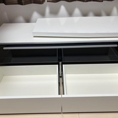 終了　テレビ台　収納　の画像
